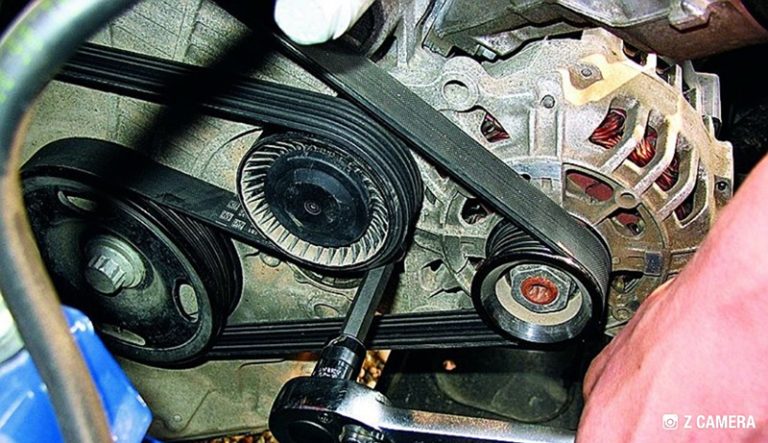 Как правильно натягивать и подтягивать ремень генератора